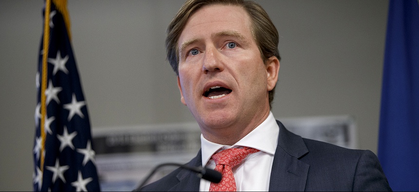 Chris Krebs, the Homeland Security Department’s top cybersecurity official.