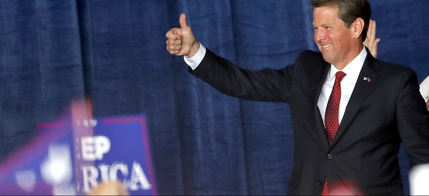 Georgia Secretary of State and Republican candidate for Governor Brian Kemp