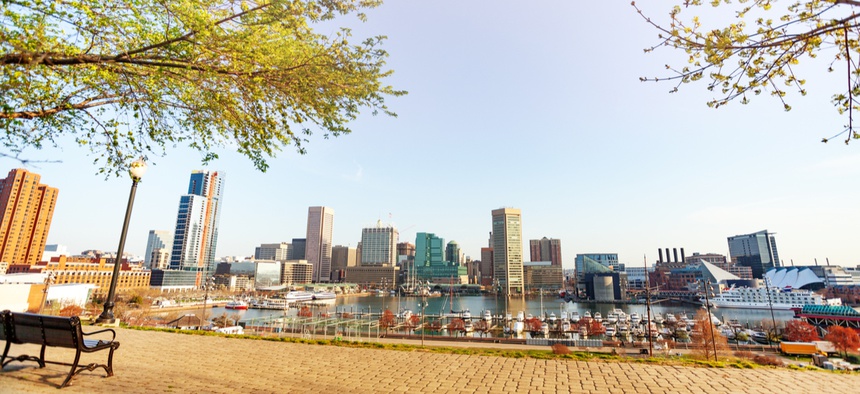 Baltimore's Inner Harbor.