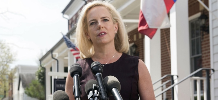 Former Homeland Security Secretary Kirstjen Nielsen