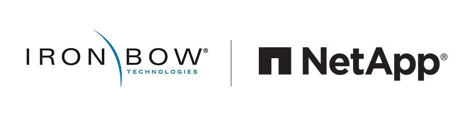 Iron Bow Technologies and NetApp logo
