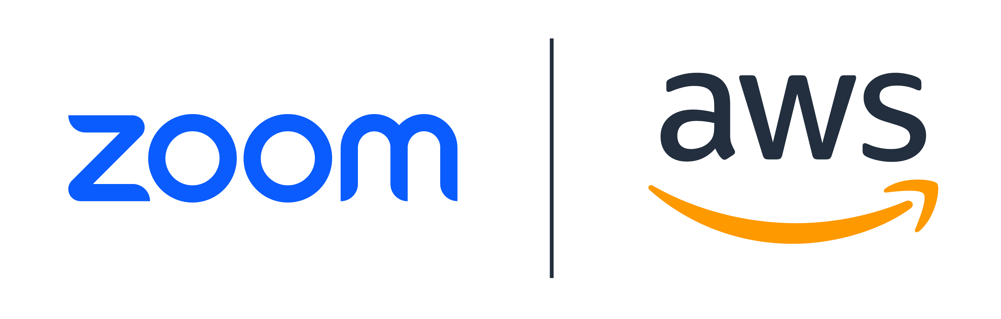 Zoom/AWS logo